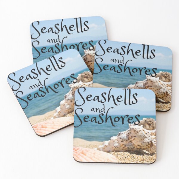 Item preview, Seashells and Seashores Beachside Vibe designed and sold by IslandDrip.