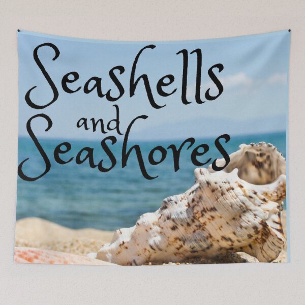Item preview, Seashells and Seashores Beachside Vibe designed and sold by IslandDrip.