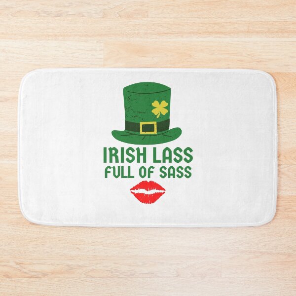 Item preview, Irish Lass Full of Sass - Irish - St Patrick's Day designed and sold by Rhu Creations.