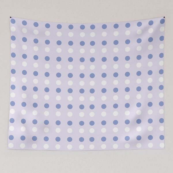 Item preview, Small purple and white polka dots designed and sold by myseptember18th.