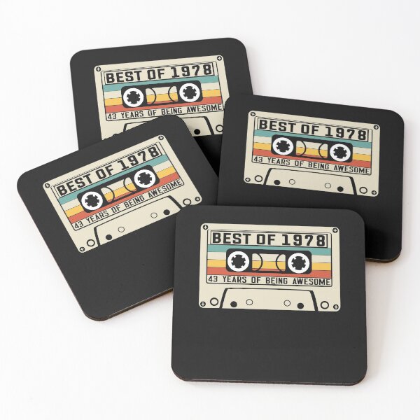 Item preview, Vintage Best Of 1978 43 Years Old Birthday Cassette Tape designed and sold by binly123.