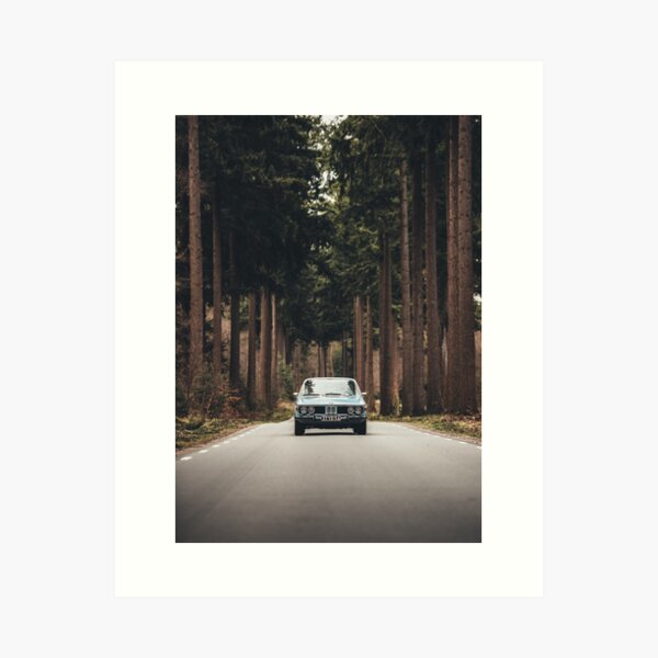 Vintage Beamer Art Print