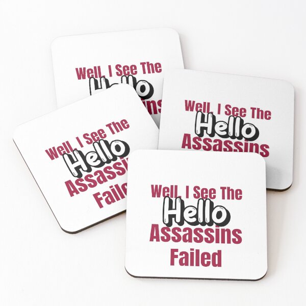 Item preview, Well Hello - I see the Assassins Failed designed and sold by LidaRayArt.