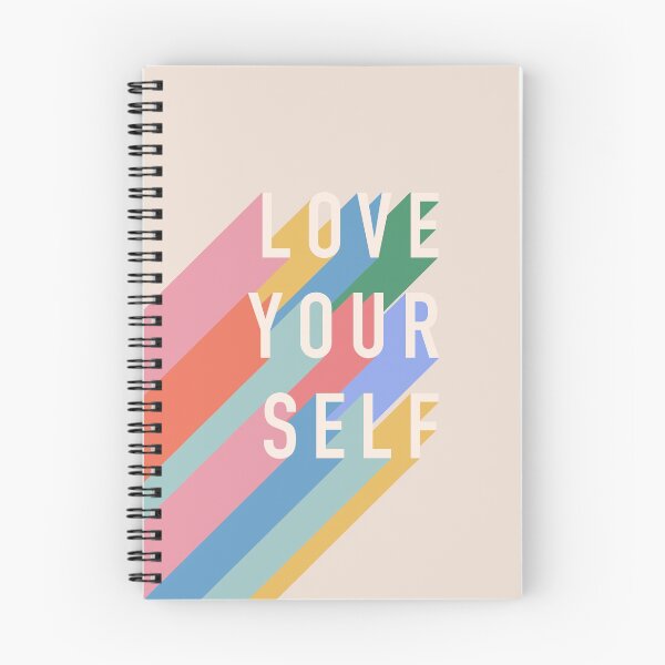 Item preview, Love Yourself Colorful Typography designed and sold by Bela Creates.