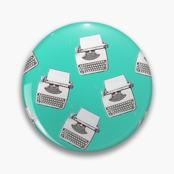 Item preview, Cartoon style vintage typewriter pattern designed and sold by soupstock.