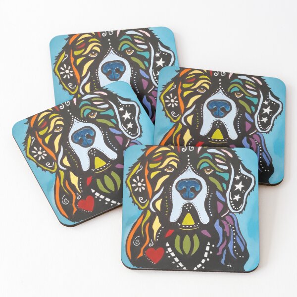 Item preview, Colourful Mastif designed and sold by KateNewellArt.