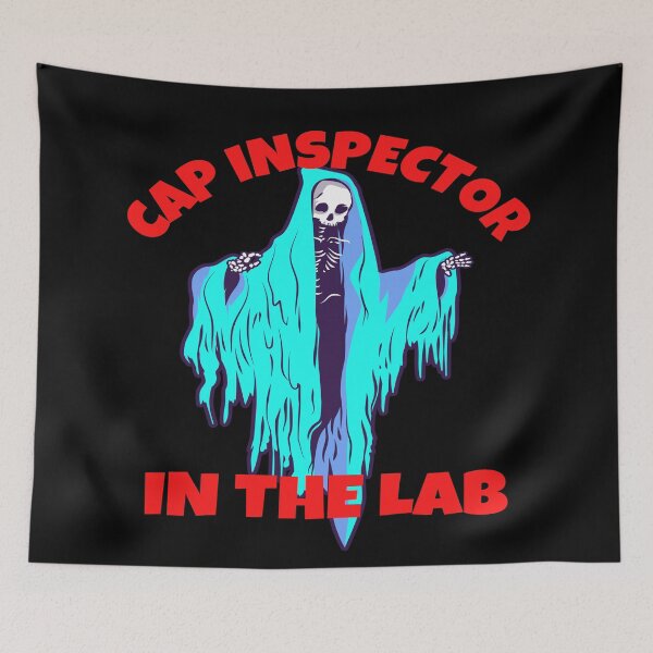 Item preview, CAP INSPECTOR IN THE LAB FUNNY MEDICAL LABORATORY SCIENTIST  designed and sold by Hippiesole.