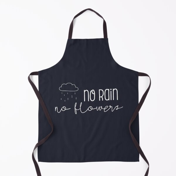 Item preview, No Rain No Flowers, Inspirational/Motivational Design designed and sold by The Mindset Merch.