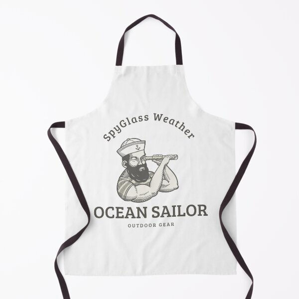 Artikelvorschau, Retro Design SpyGlass Wetter Ocean Sailor Outdoor-Ausrüstung entworfen und verkauft von LidaRayArt.