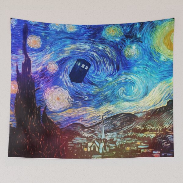 Item preview, Starry Night - Space Gay Edition designed and sold by sheregenerated.