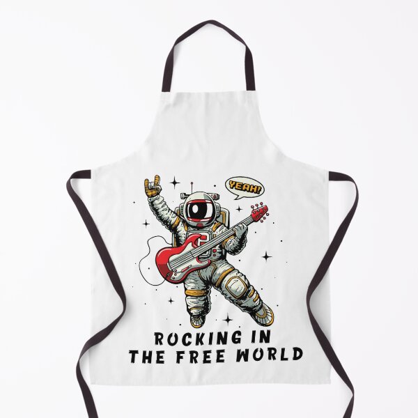 Item preview, Astronaut Rocking In The Free World designed and sold by mouad naouiri.