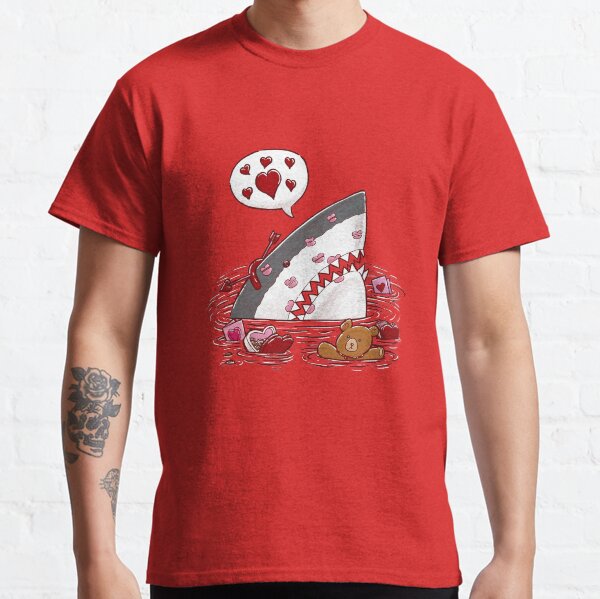 Valentine's Day Shark Classic T-Shirt