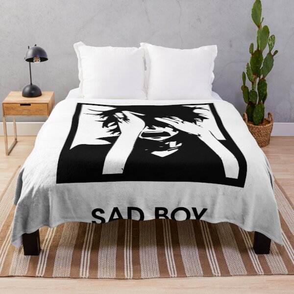 Item preview, Sad Boy or anime boy designed and sold by lonelyweebshop.