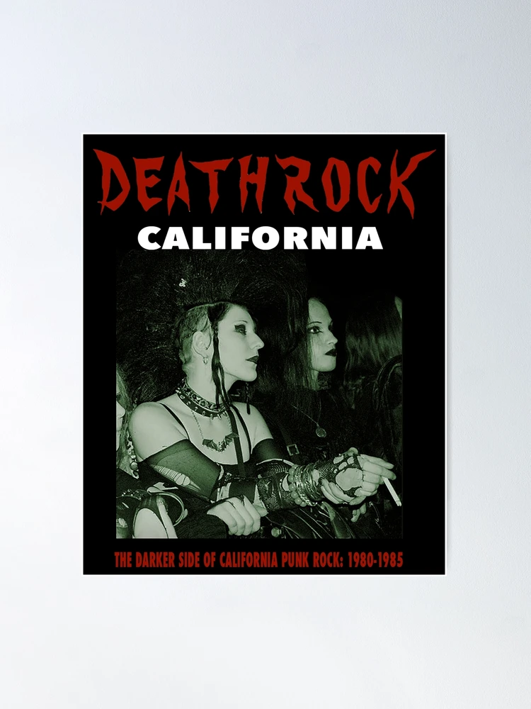 Death Rock, The Darker Side Of California Punk Rock 1980 - 1985 | Poster