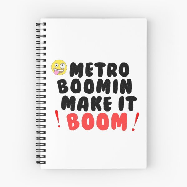 Item preview, metro boomin make it boom, silly trendy sound on tiktok designed and sold by hannahhamo.