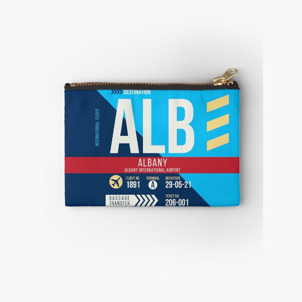 Artikelvorschau, Albany (ALB) Flughafencode Gepäckanhänger entworfen und verkauft von SLAG-Creative.