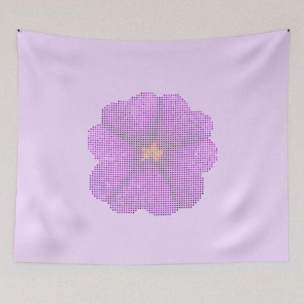 Item preview, Cranesbill flower purple blossom garden with stars designed and sold by Denis Rösler.