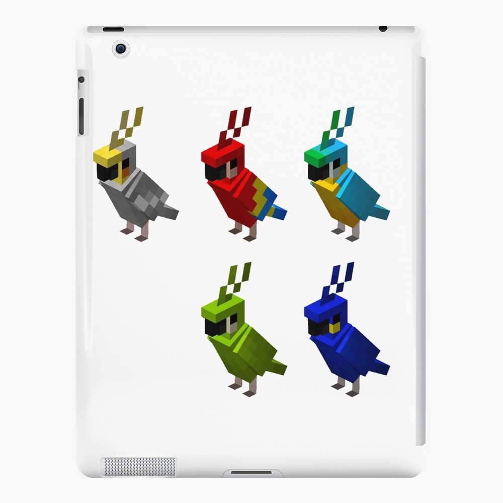 Minecraft Bird Ipad Case Skin By Arenkitt Redbubble