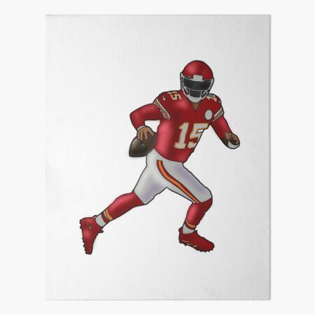 Tyreek Hill Kansas City Chiefs Water Color Art 1 Art Print by Joe