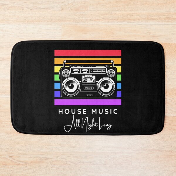 Item preview, House Music All Night Long designed and sold by Six Deers.