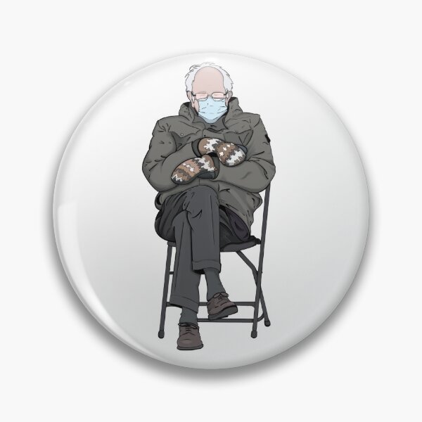 Item preview, Bernie with a steel chair designed and sold by BeardandGinger.