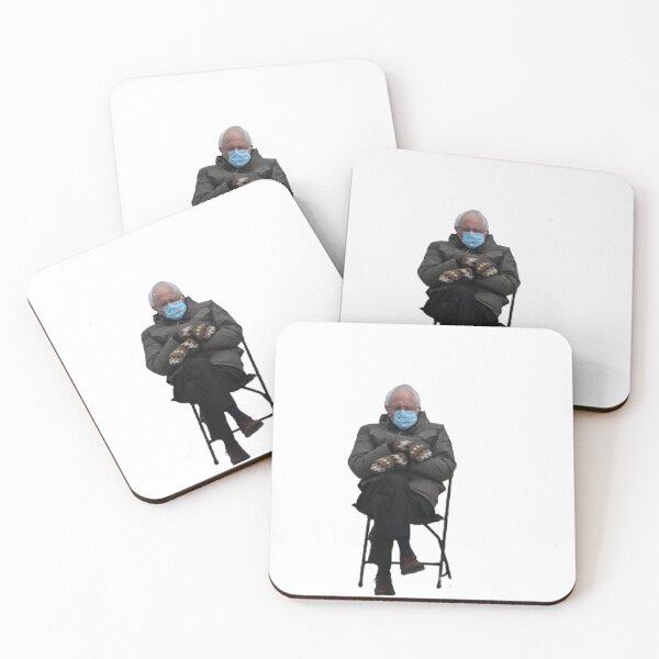 Item preview, Bernie Sanders at the 2021 Inaguration designed and sold by Elaina B.