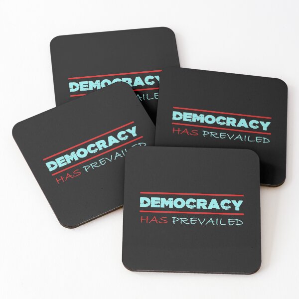 Item preview, Democracy Has Prevailed - Cool Distressed Text Effects  designed and sold by leo121687.