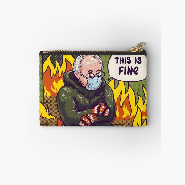 Item preview, Bernie - Esto está bien | Manoplas | Bernie Sanders sentado | Trono de Hierro | Siente Berna | Rey | fuego | El hombre el mito la manopla | Atención médica universal | Tambores | baterista | Cálido | relajarse designed and sold by Any Color Designs.