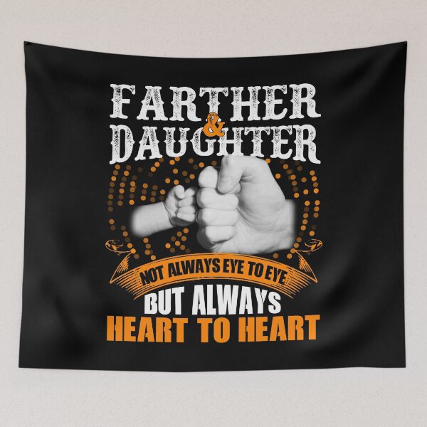 Item preview, Farther and Daughter Not Always Eye To Eye designed and sold by jvtee.