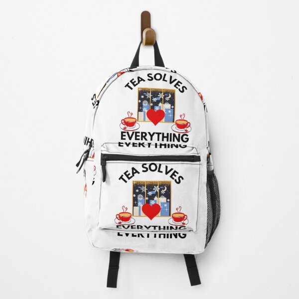 Item preview, Tea Solves Everything Black Text designed and sold by JEL-Designs.