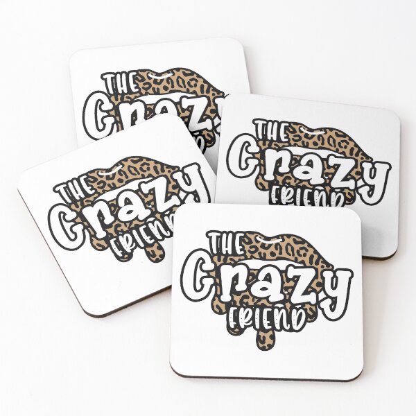 Item preview, the crazy friend matching best friends bff  designed and sold by GoodyLeo.