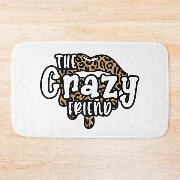 Item preview, the crazy friend matching best friends bff  designed and sold by GoodyLeo.