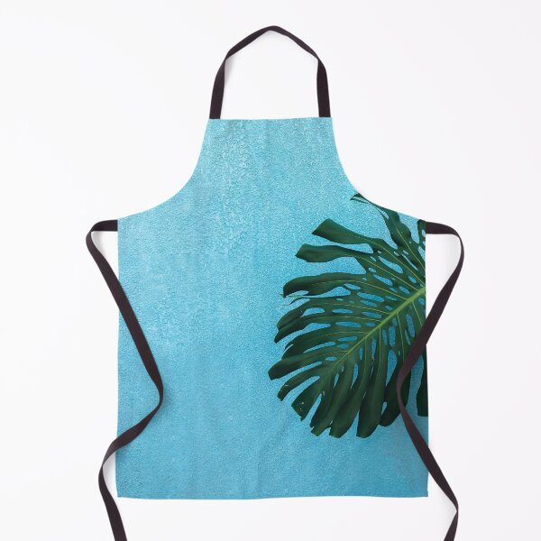 Item preview, Banana leaves on blue background designed and sold by julidescole.