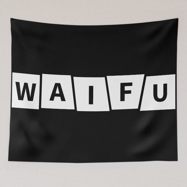Item preview, waifu word designed and sold by lonelyweebshop.