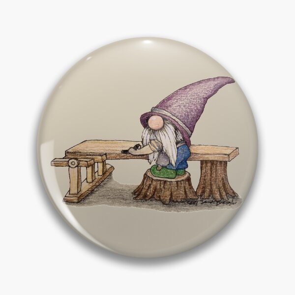 Item preview, Woodworker Gnome designed and sold by SarahCD13.