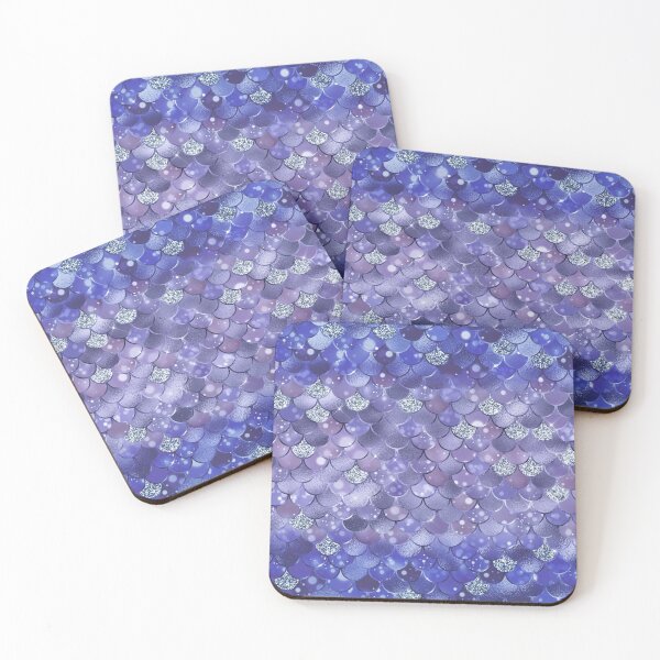 Item preview, Sparkly Bokeh Blue & Light Blue Mermaid Skin designed and sold by Element85.