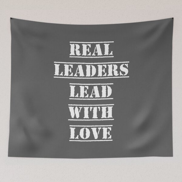 Item preview, Real leaders lead with love designed and sold by Forever-Design.