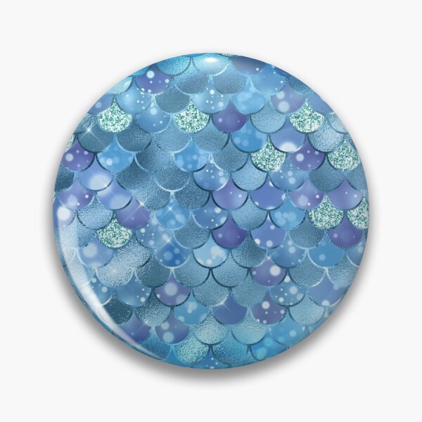 Item preview, Sparkly Bokeh Ocean Blue Green Mermaid Skin designed and sold by Element85.