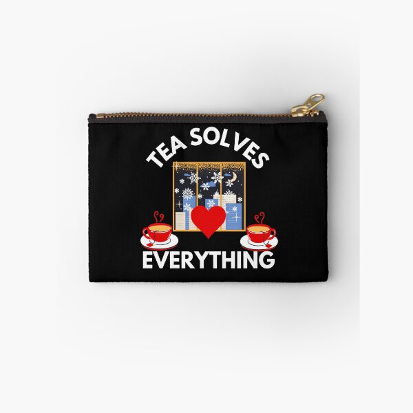 Item preview, Tea Solves Everything White Text designed and sold by JEL-Designs.
