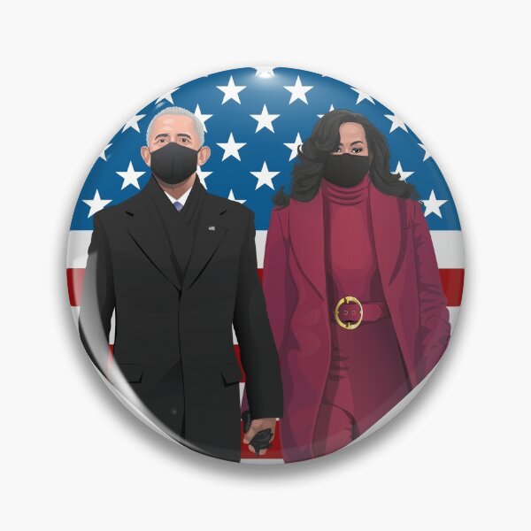Item preview, Barack and Michelle Obama Love Inauguration 2021 The Obamas Love Romance Valentines Day  designed and sold by seazn-trends.