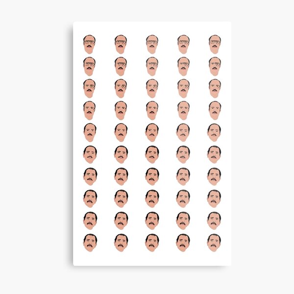 Somoza to Ortega Metal Print