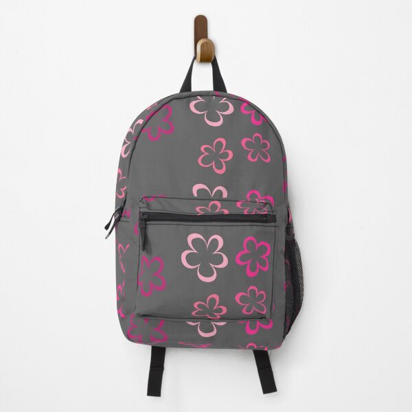 Item preview, Funky Pink Retro Flowers Sticker Pack designed and sold by that5280lady.