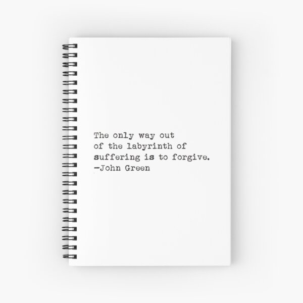 Looking For Alaska Quote Spiral Notebook By Folie A Dont Redbubble