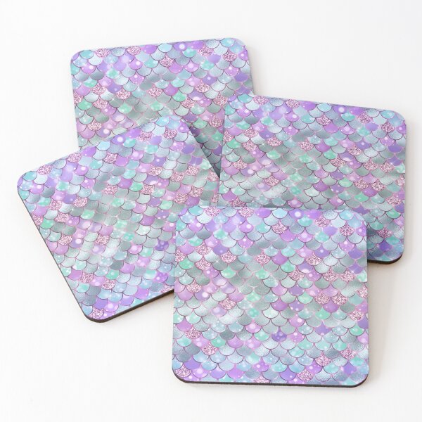 Item preview, Sparkly Bokeh Caribbean Breeze Mermaid Skin designed and sold by Element85.