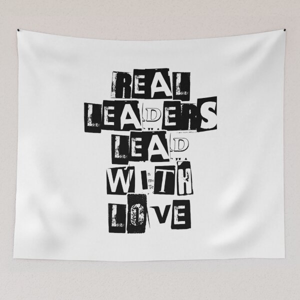 Item preview, Real leaders lead with love designed and sold by Forever-Design.