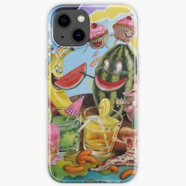 Don't Poop On My Party! iPhone Soft Case