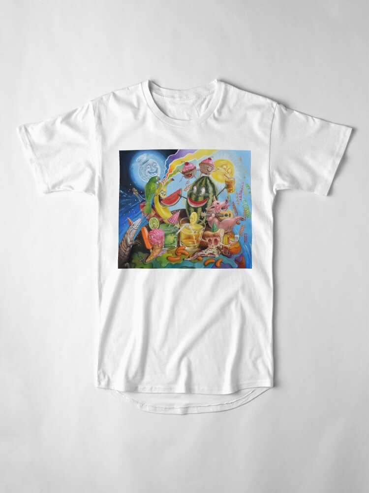 Alternate view of Don't Poop On My Party! Long T-Shirt