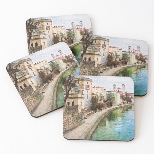 Item preview, Danube River in Passau, Germany designed and sold by Travelways.