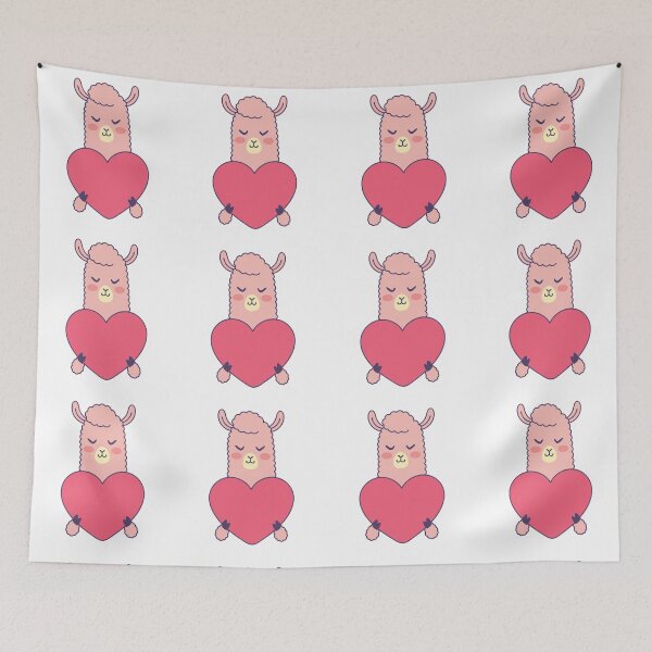 Item preview, Lama Heart  designed and sold by scaredy-kat.