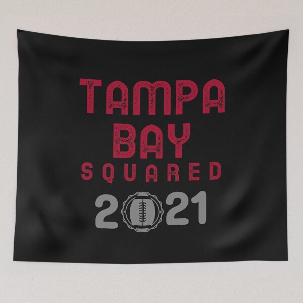 Item preview, Tampa Bay Squared 2021, Football Game Day in Tampa Florida 2021 designed and sold by DiscGolfTees.